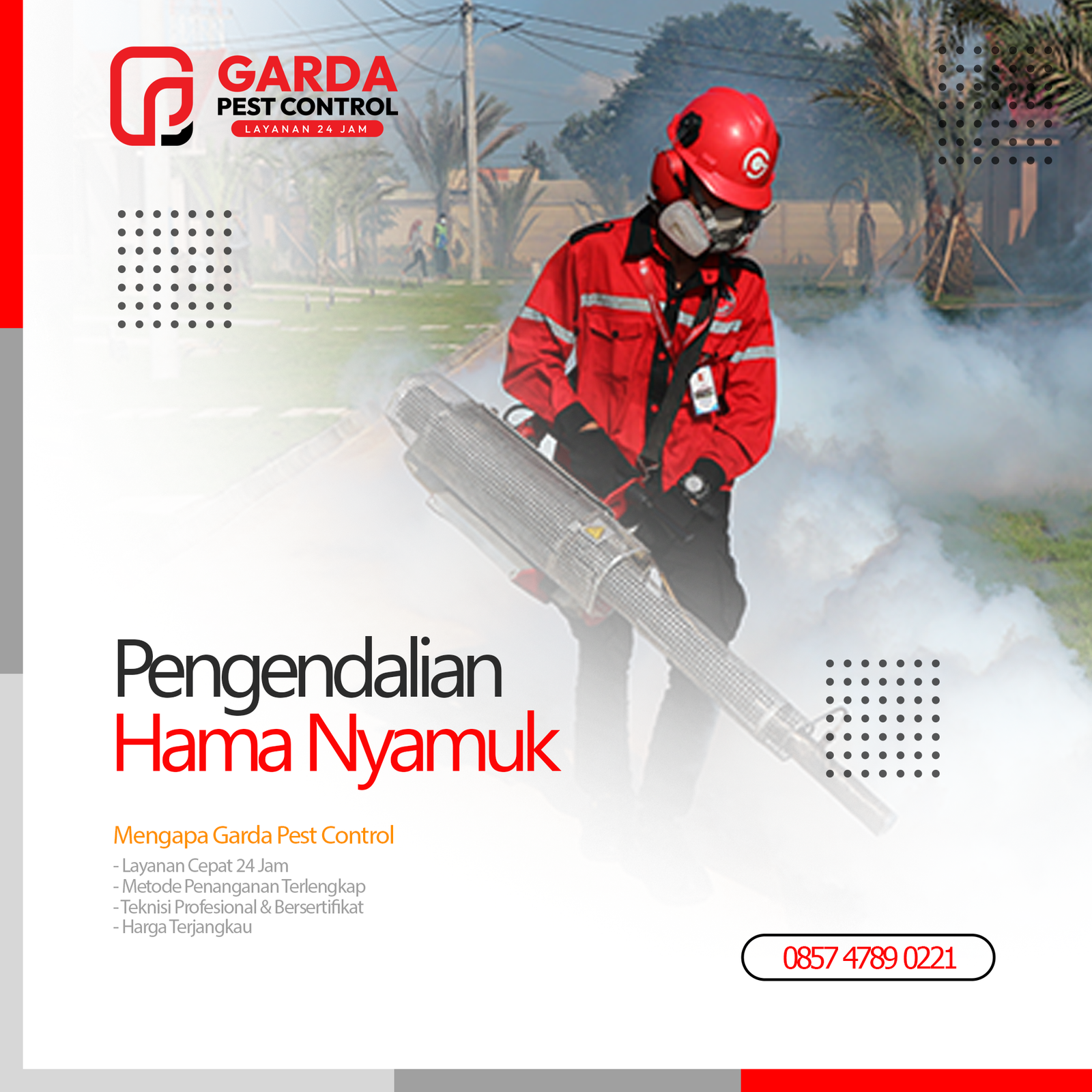 Jasa Fogging Nyamuk Terdekat di Jogja Garda Pest Control