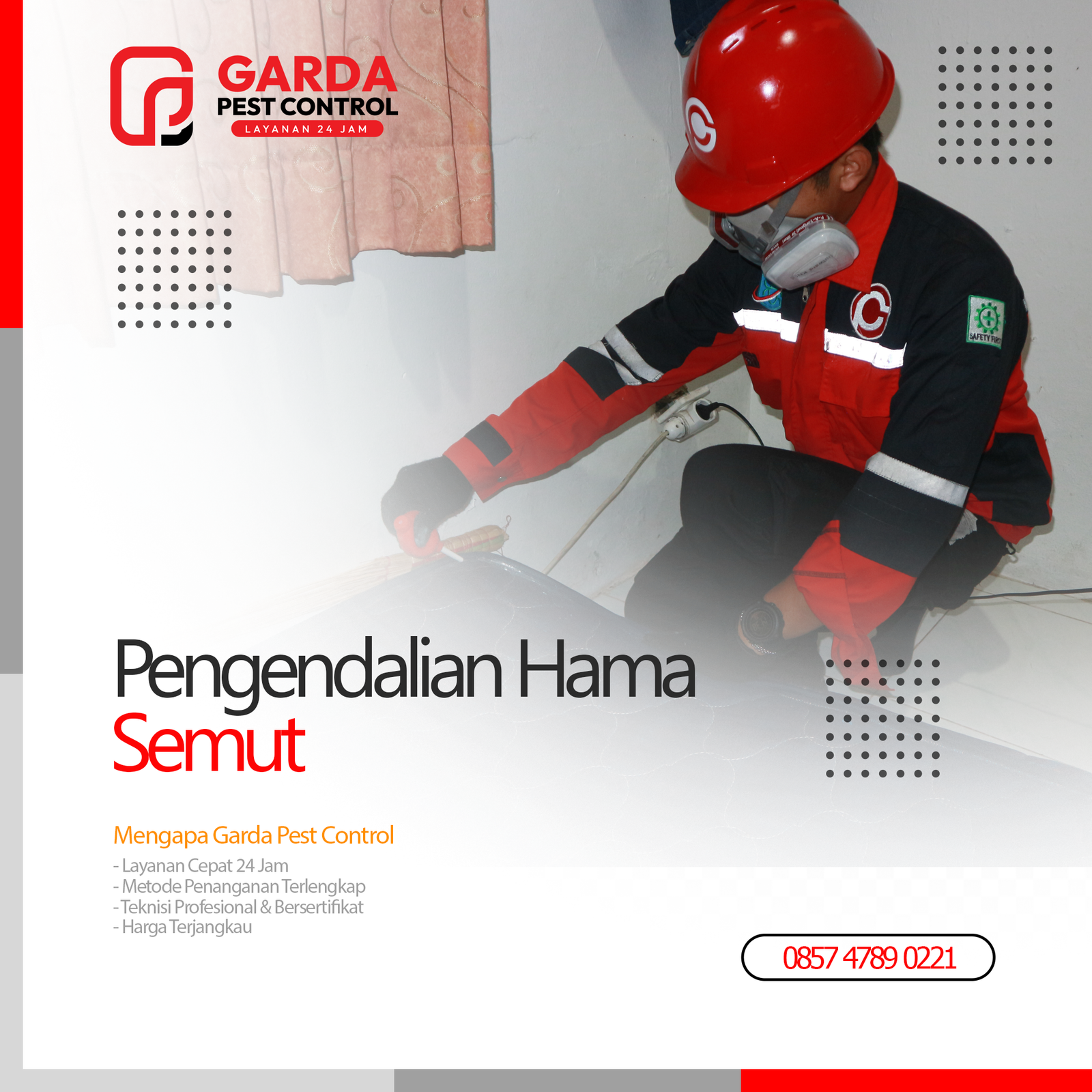 Jasa Pembasmi Semut Terdekat di Jogja Garda Pest Control