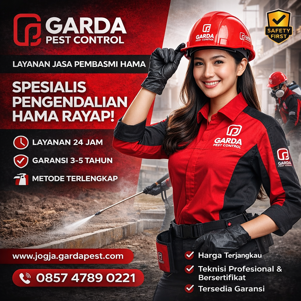 Jasa Pembasmi Rayap Jogja Bergaransi 5 Tahun Tuntas Sampai Ke Koloni