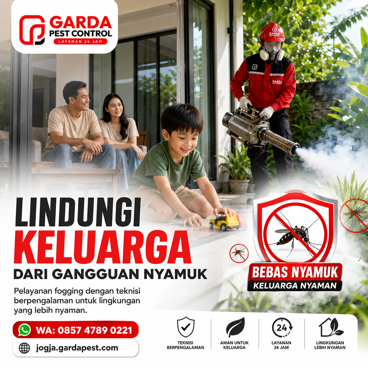 Jasa Fogging Nyamuk Aman untuk Anak: Agata Pest Control Jogja Solusi Bebas Risiko