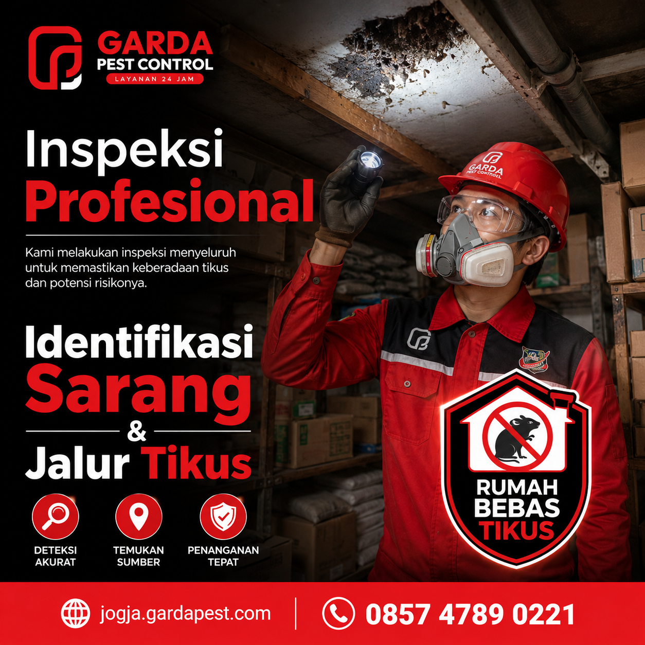 Jasa Pembasmi Tikus Jogja Terbaik: Agata Pest Control Solusi Tuntas