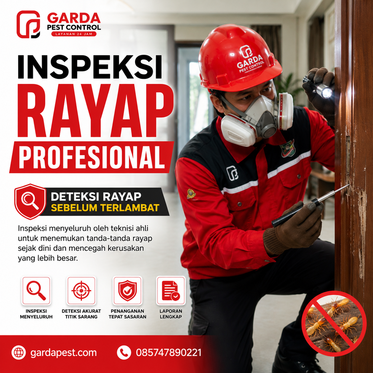 Jasa Anti Rayap Profesional Jogja: Solusi Tepat Lindungi Properti Anda