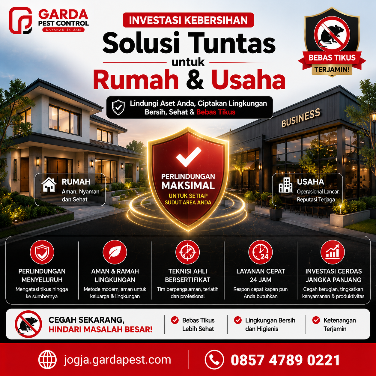Jasa Pengendalian Hama Tikus Jogja: Solusi Efektif Agata Pest Control untuk Lingkungan Bersih