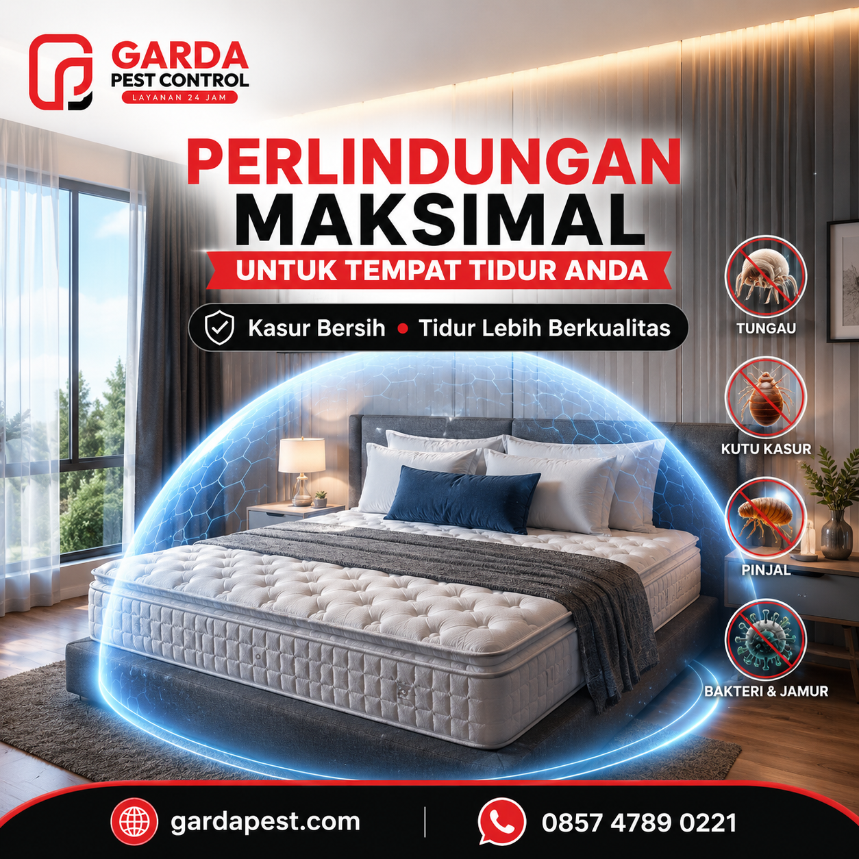 Jasa Pembasmi Kutu Kasur untuk Bisnis Kost dan Hotel Jogja Terpercaya