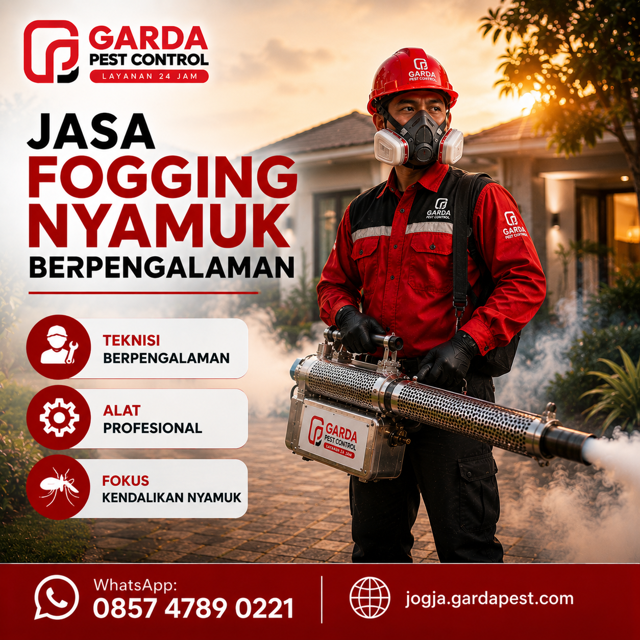Jasa Fogging Nyamuk Sleman Terbaik & Terkemuka, Solusi DBD