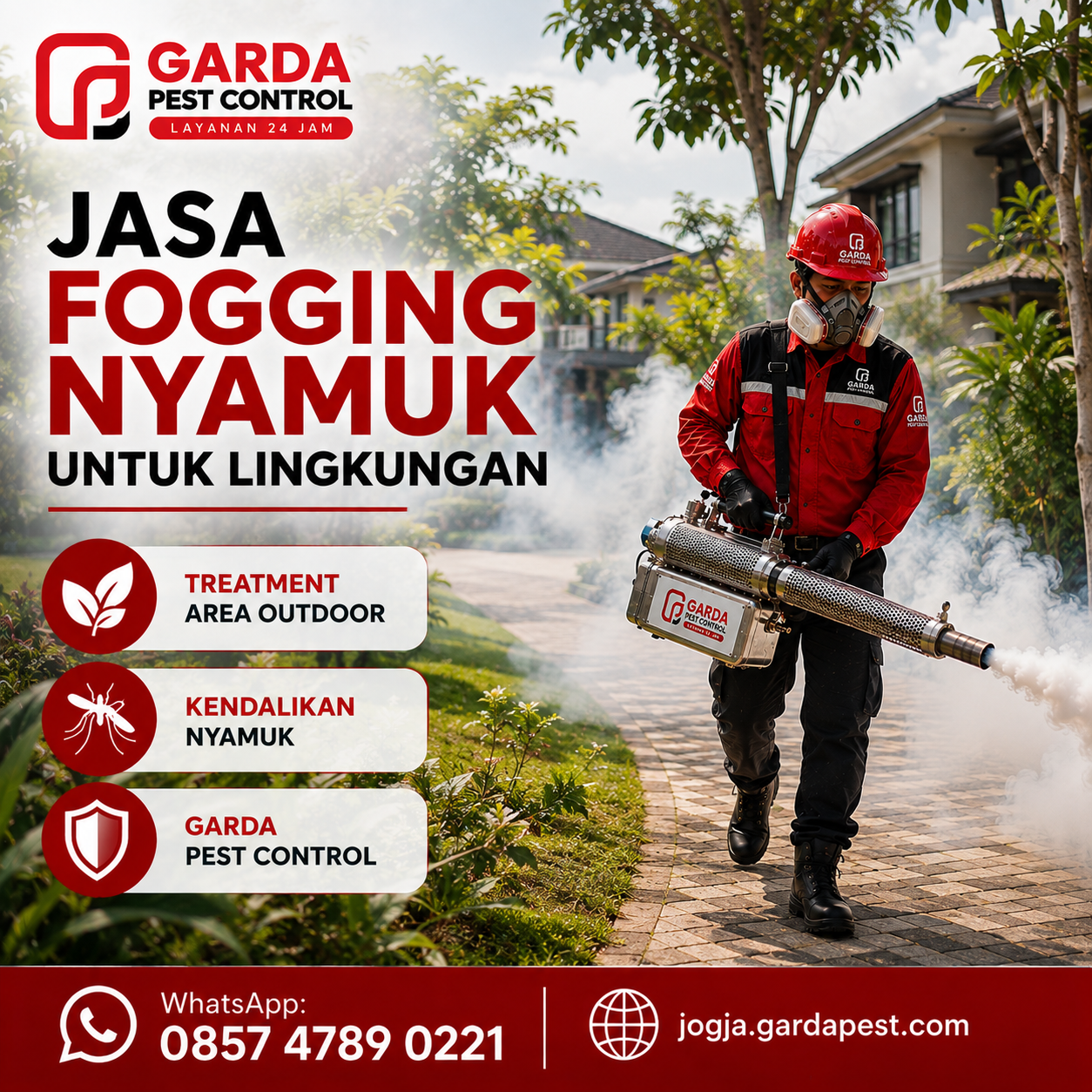 Jasa Fogging Nyamuk untuk Perumahan dan Fasilitas Umum Jogja Terpercaya